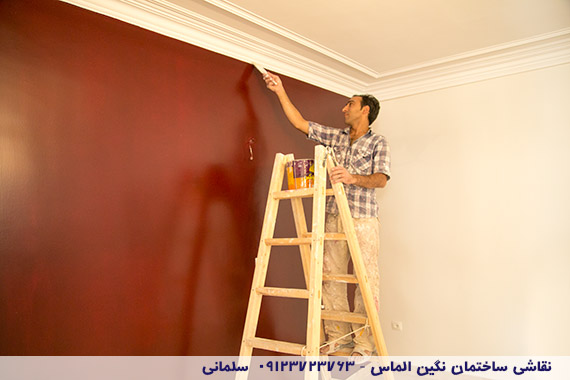 نقاشی ساختمان در تهران - نگین الماس - سلمانی negin almas house painting salmani tehran hero